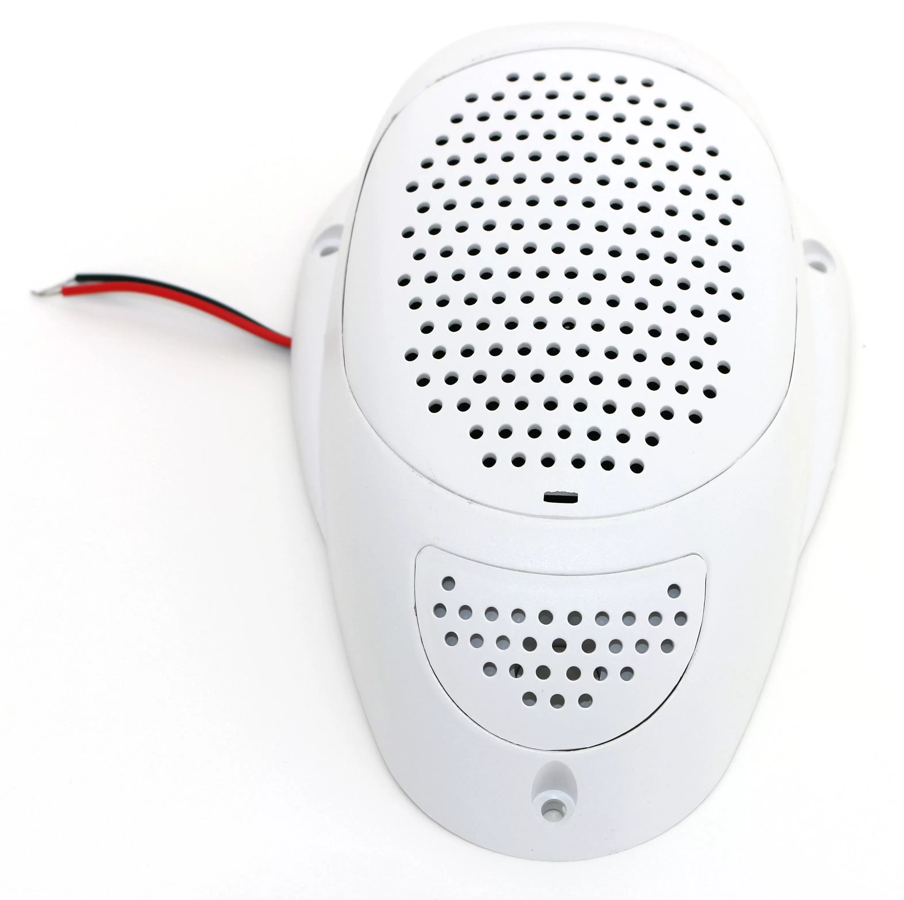 1 Factory Radio White 3 Inch Waterproof Surface Mount Satellite Speaker 25 Watts Marine Spa RV