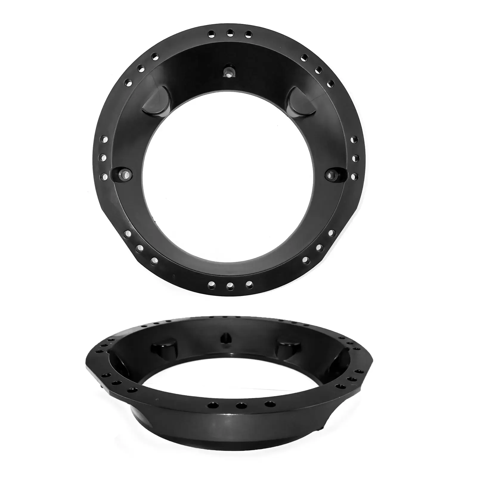 Enrock Harley Davidson Speaker Mounting Ring Adapter for 6.5 Inch to 6.75 Inch (6-1/2 to 6-3/4) Speaker Fits 1998-2013 Harley Davidson Touring Models