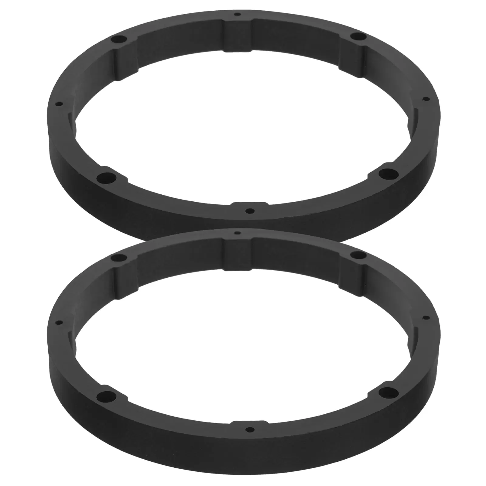 2 Pcs Speaker Modified Washers Pair of Universal Solid 6.5-inch Car Audio Pads 2pcs Adapter Plastic Speakers Rings