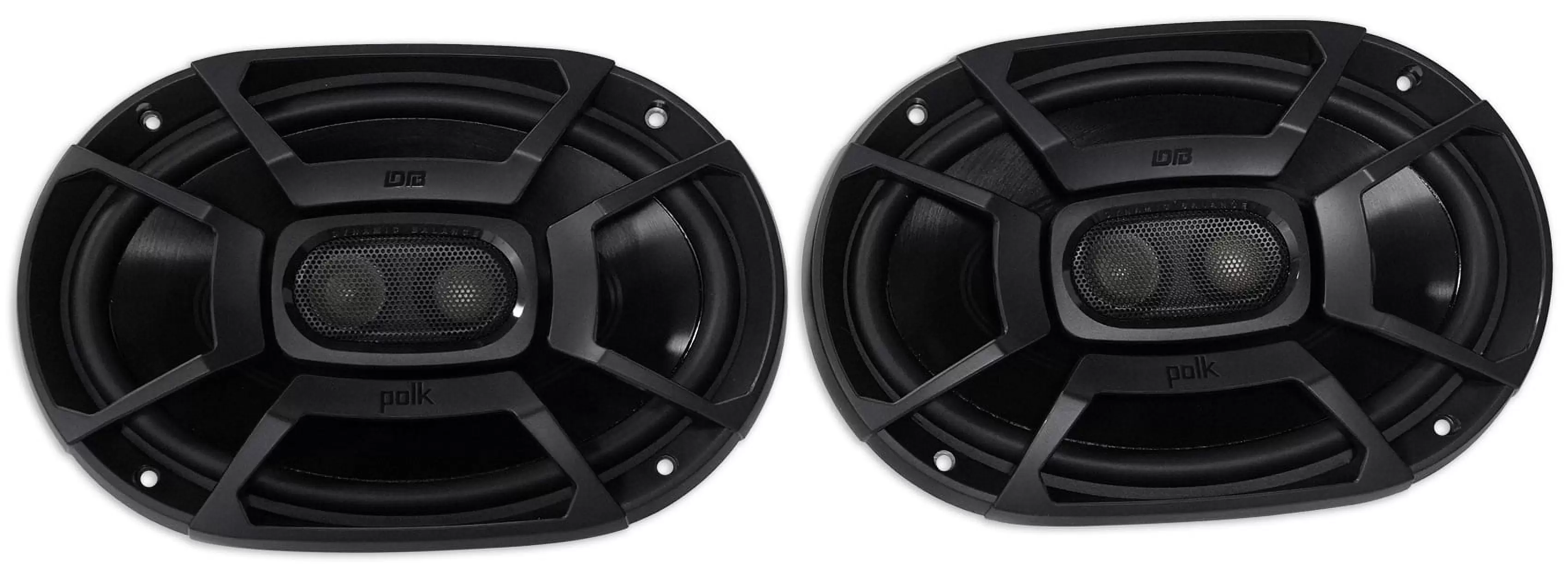 (2) Polk Audio DB692 6X9 450 Watt Car Audio Marine/ATV/Motorcycle/Boat Speakers