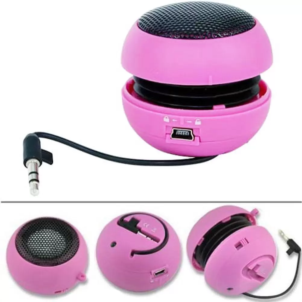 Wired Portable Universal Loud Speaker Pink Compatible With LG G Stylo Pad X II 8.0 Plus 10.1. Escape 3 (K373). Aristo - Microsoft Surface Pro 4 3 2. Go (10) - Motorola One. Moto Z2 Play X4