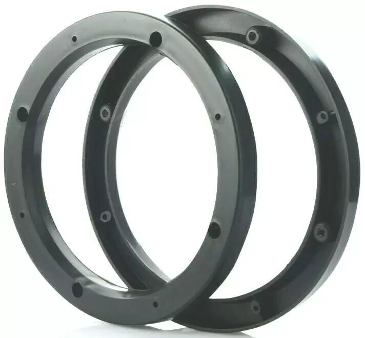 UNIVERSAL 1/2 INCH PLASTIC DEPTH RING ADAPTER/ SPACER FOR 6.5 CAR SPEAKERS