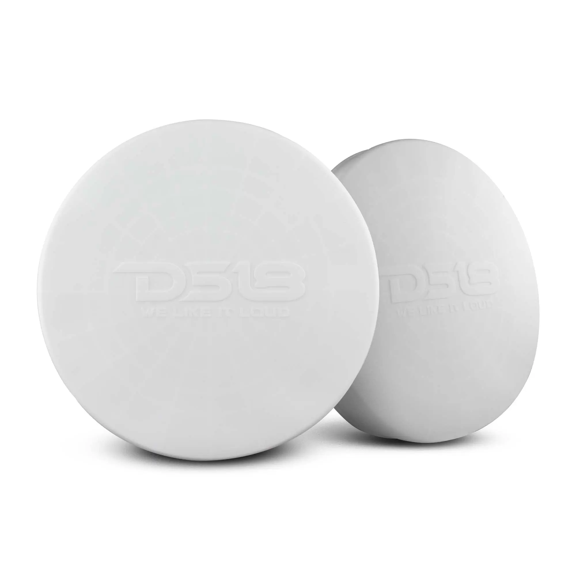 Pair of DS18 Hydro 12 White Silicone Marine Speaker Cover CS-12/WH