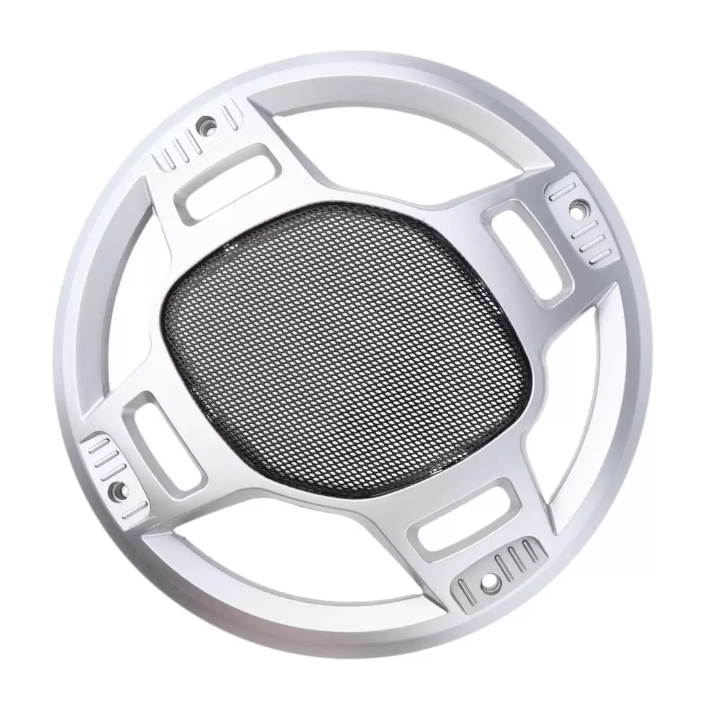 8 Inch Plating Car Speaker Cover Tweeter Grille Metal Grille