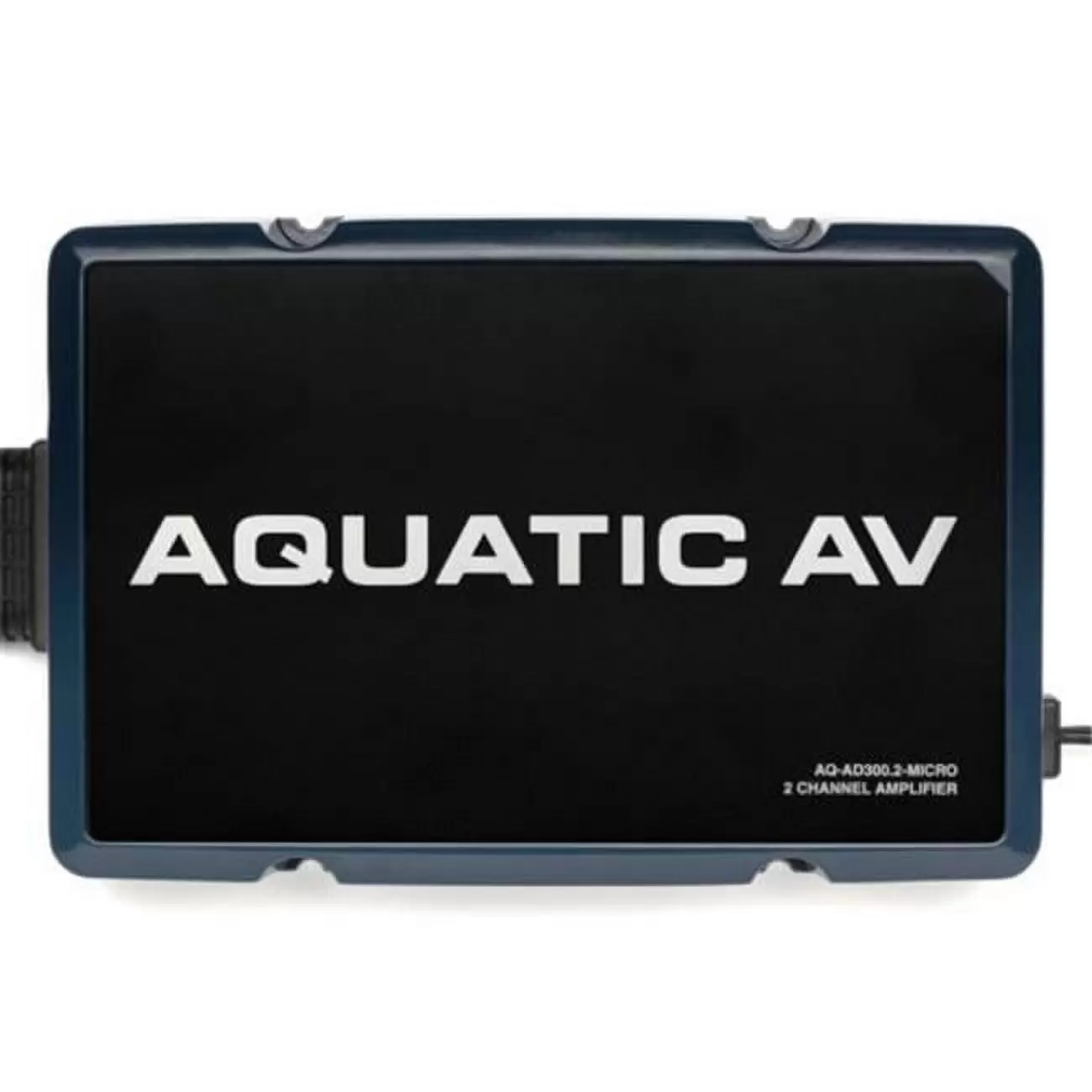 Aquatic AV AQ-AD300.2-MICRO 300W Marine 2 Channel Harley Amplifier