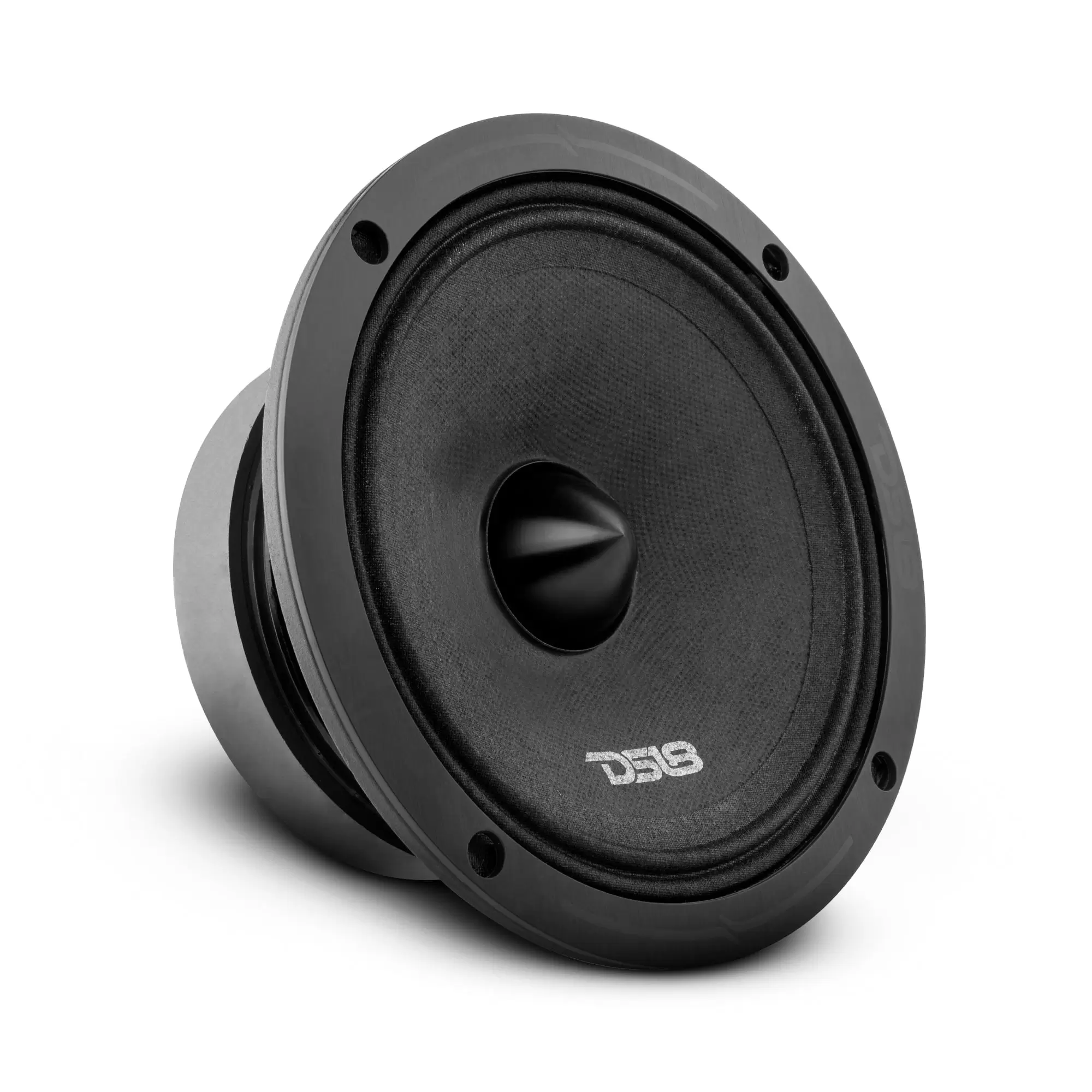 DS18 6.5 Mid-Range 600W 4-Ohm Motorcycle Loudspeaker with Bullet Pro Car Audio