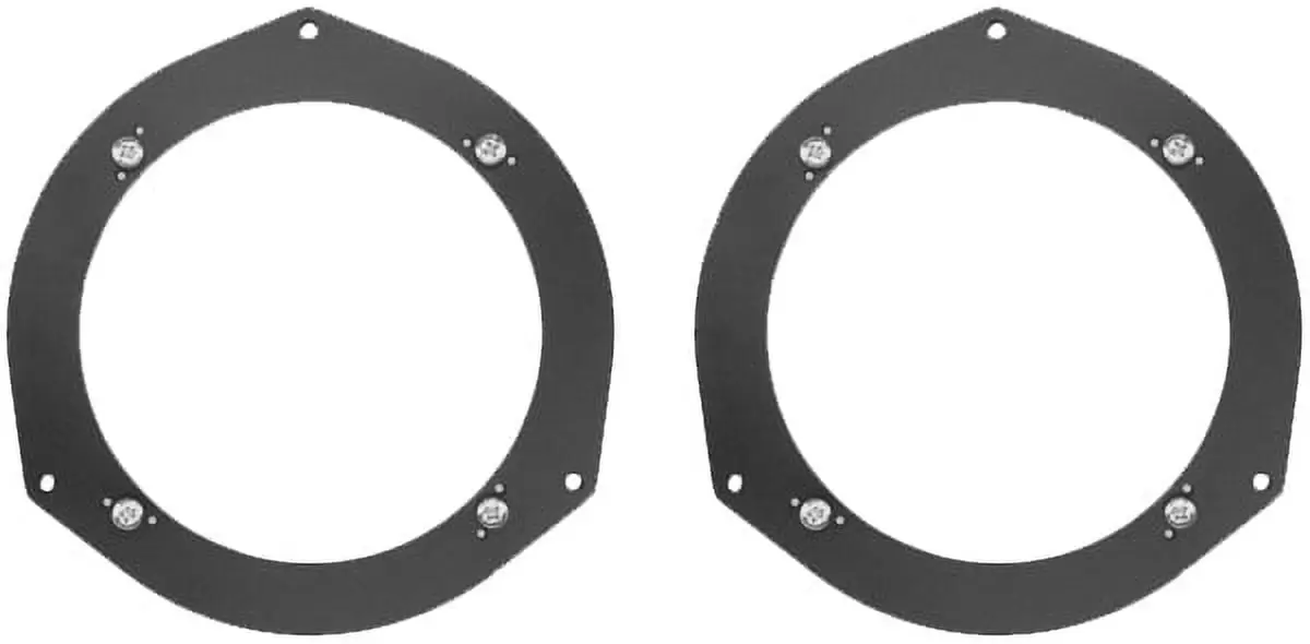 Exact Fit Speaker Adapter Spacer Rings Fits Select Acura. Fitsd. Honda. And Mazda Vehicles - 5 Cutout