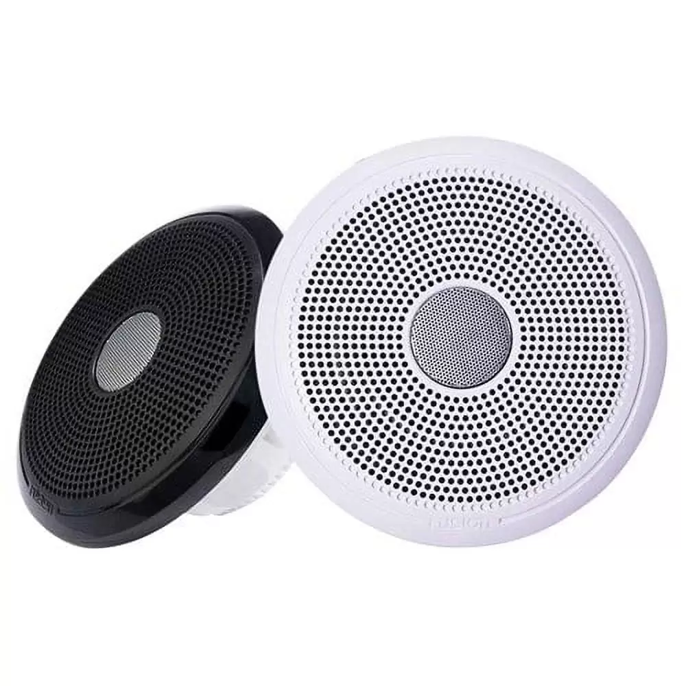 1 Pk Fusion Xs-F65Cwb Xs Series 6.5 200 Watt Classic Marine Speakers - White & Black Grill Options