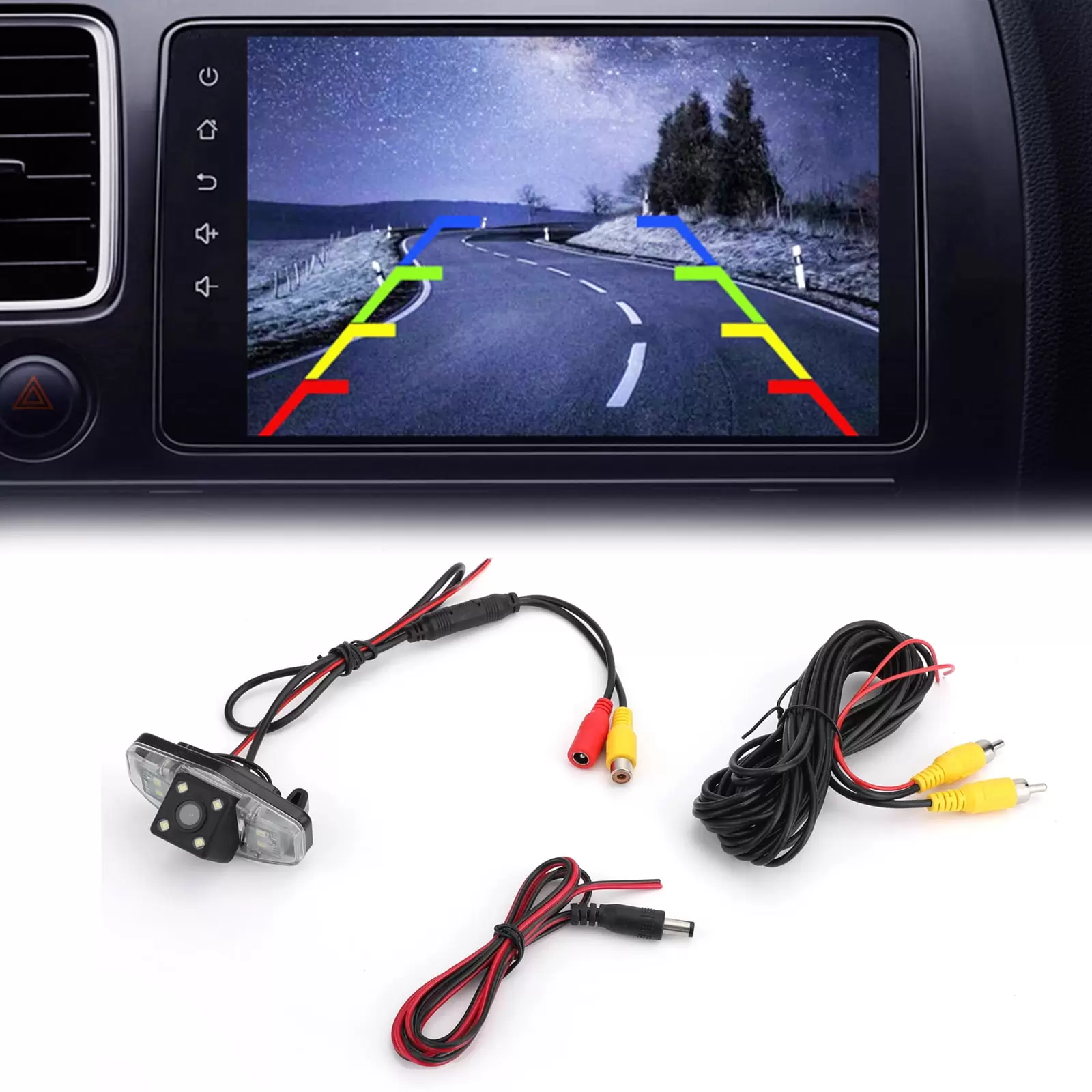 HD CCD Backup Rear View Parking Camera For Honda Acura TSX Accord Pilot Civic