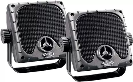 Jensen JXHD35 Waterproof 3.5 Mini 30W Surface Mount Marine Speakers. 1 Pair