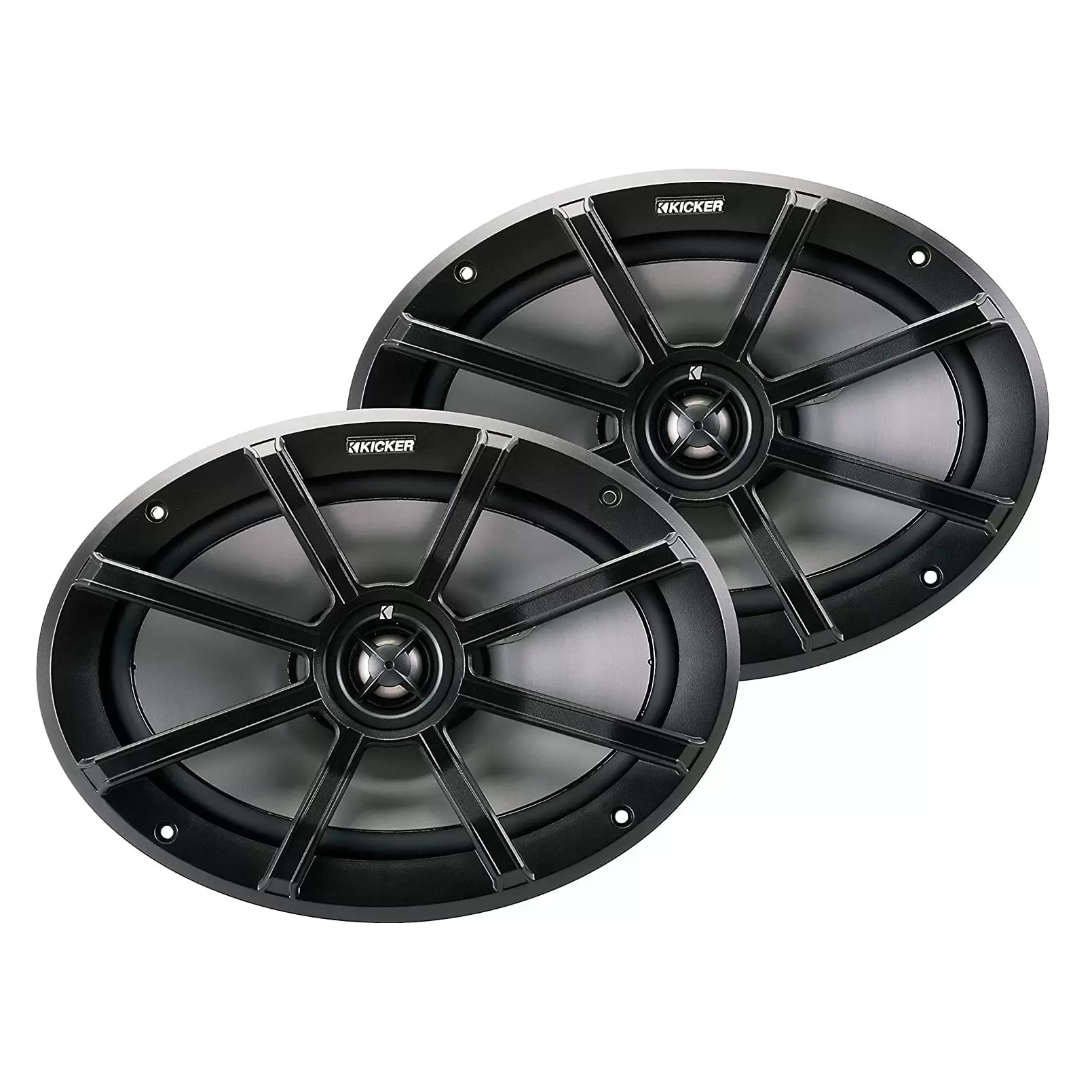 KICKER 40PS694 - 6/9 180W 4 Ohm Weather-Proof 2-Way Coaxial Speakers