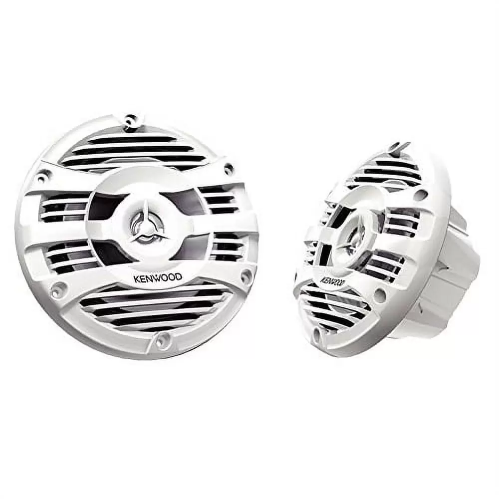 Kenwood KFC-1653MRW 6.5 2-way Marine Speakers Pair (White)