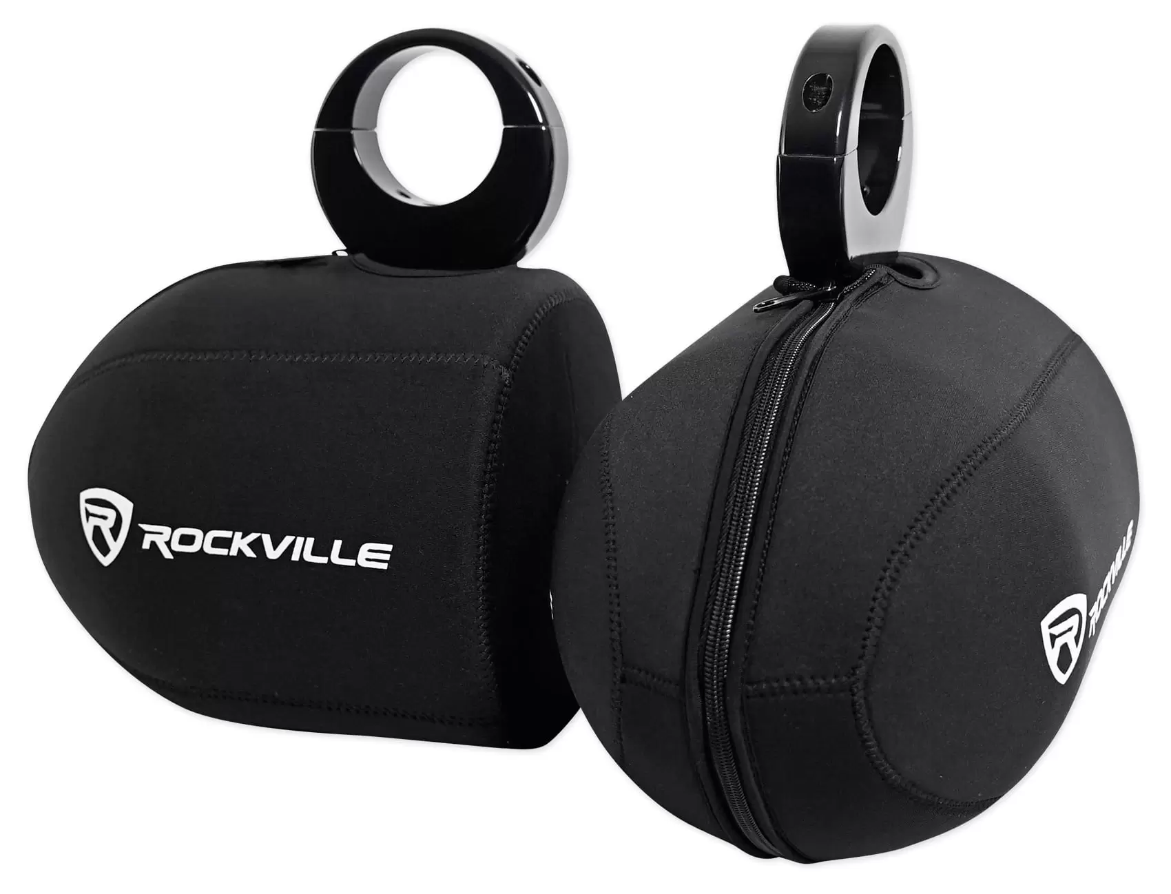 Pair Rockville RWBC Neoprene Covers For 6.5 Marine Wakeboard Tower Speakers