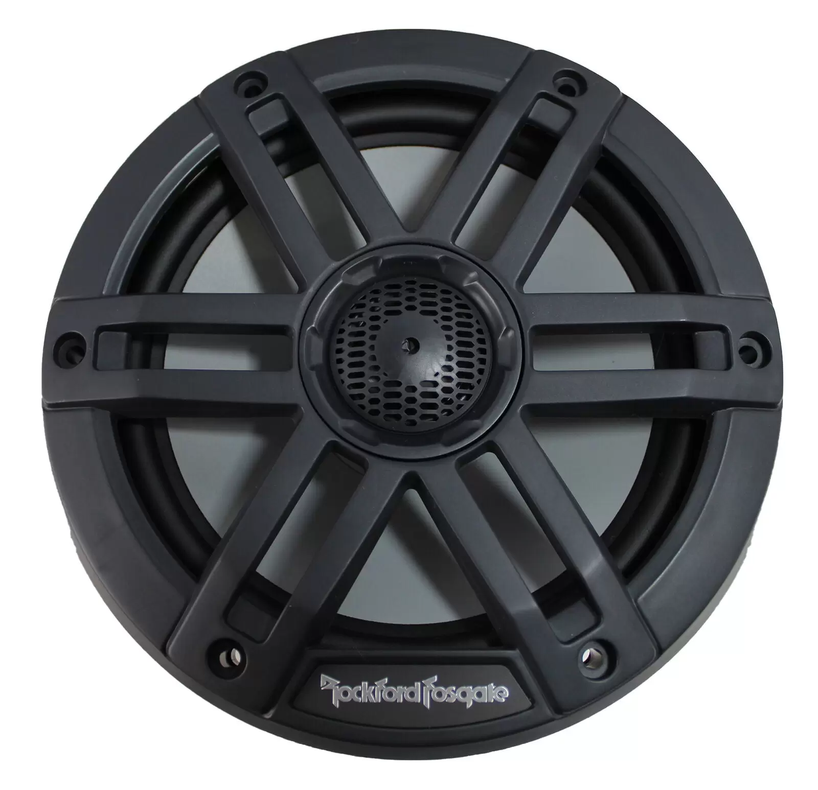 Pair of Rockford Fosgate 6.5 Black 600W 4 Ohm Color Optix Marine 2 Way M1-65B New