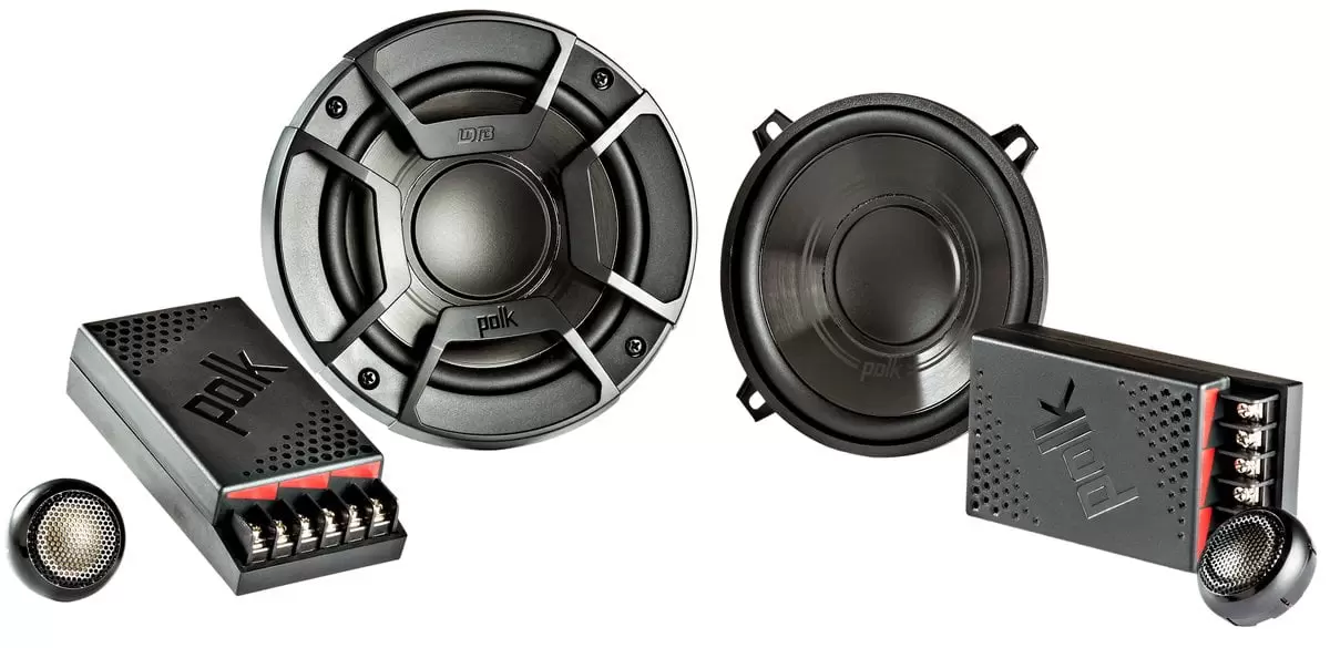 Polk Audio DB5252 5.25 300W 2 Way Car/Marine ATV Stereo Component Speakers