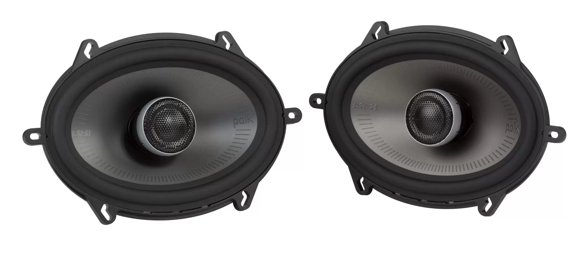 Polk Audio MM1 Series 5x7 Inch 300W Coaxial Marine Boat ATV Car Audio Speakers