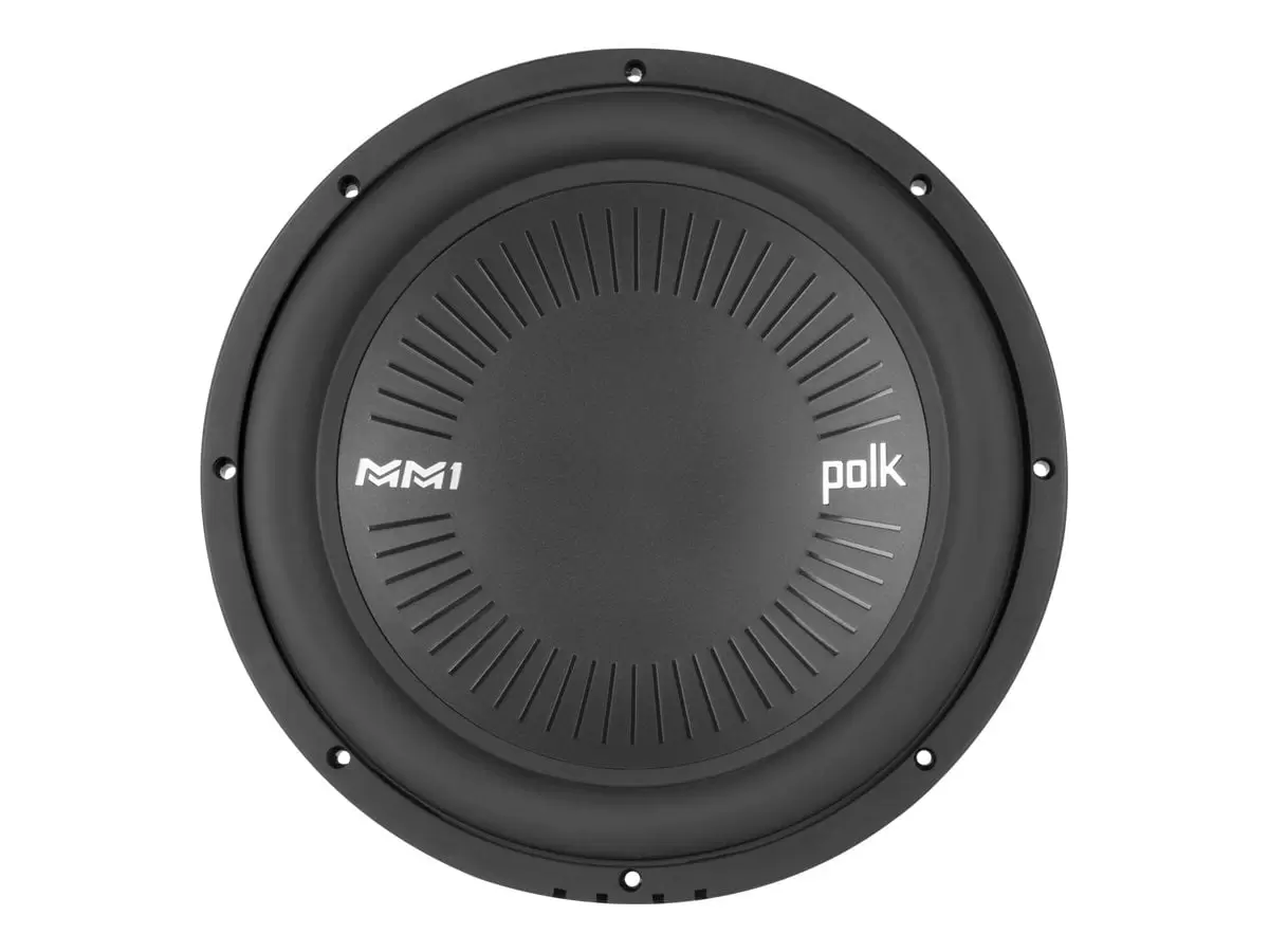 Polk MM1 Series 12 1260W 4 Ohm Dual Voice Coil ATV. Car. & Marine Subwoofer