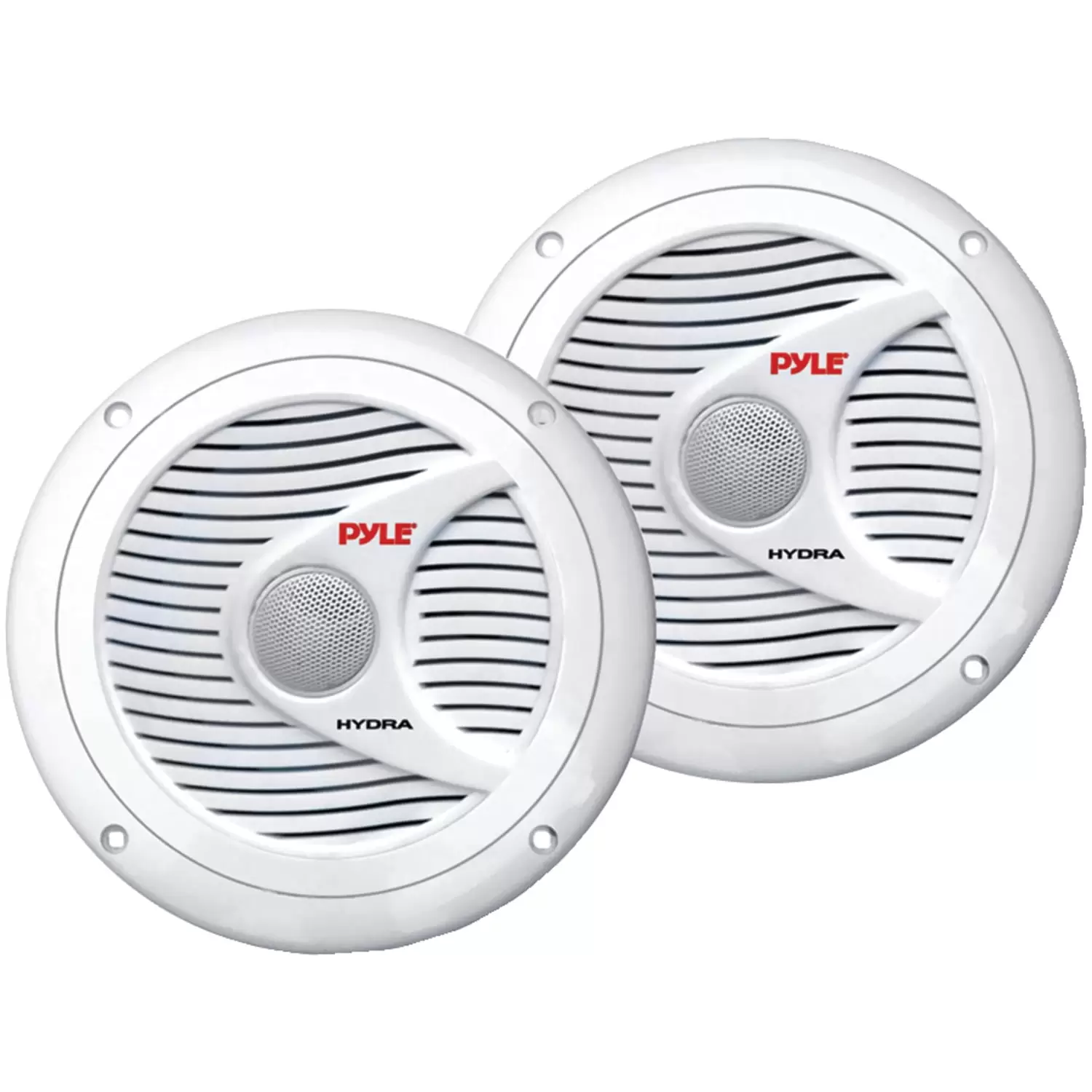 Pyle? Hydra Series 6.5 150-watt Dual-cone Marine Speakers (white)