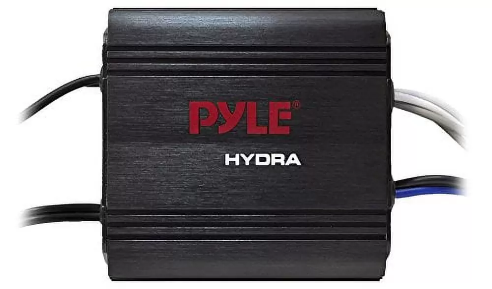 Pyle PLMRMP1B 2 Channel 400 Watt Waterproof Micro Marine Amplifier