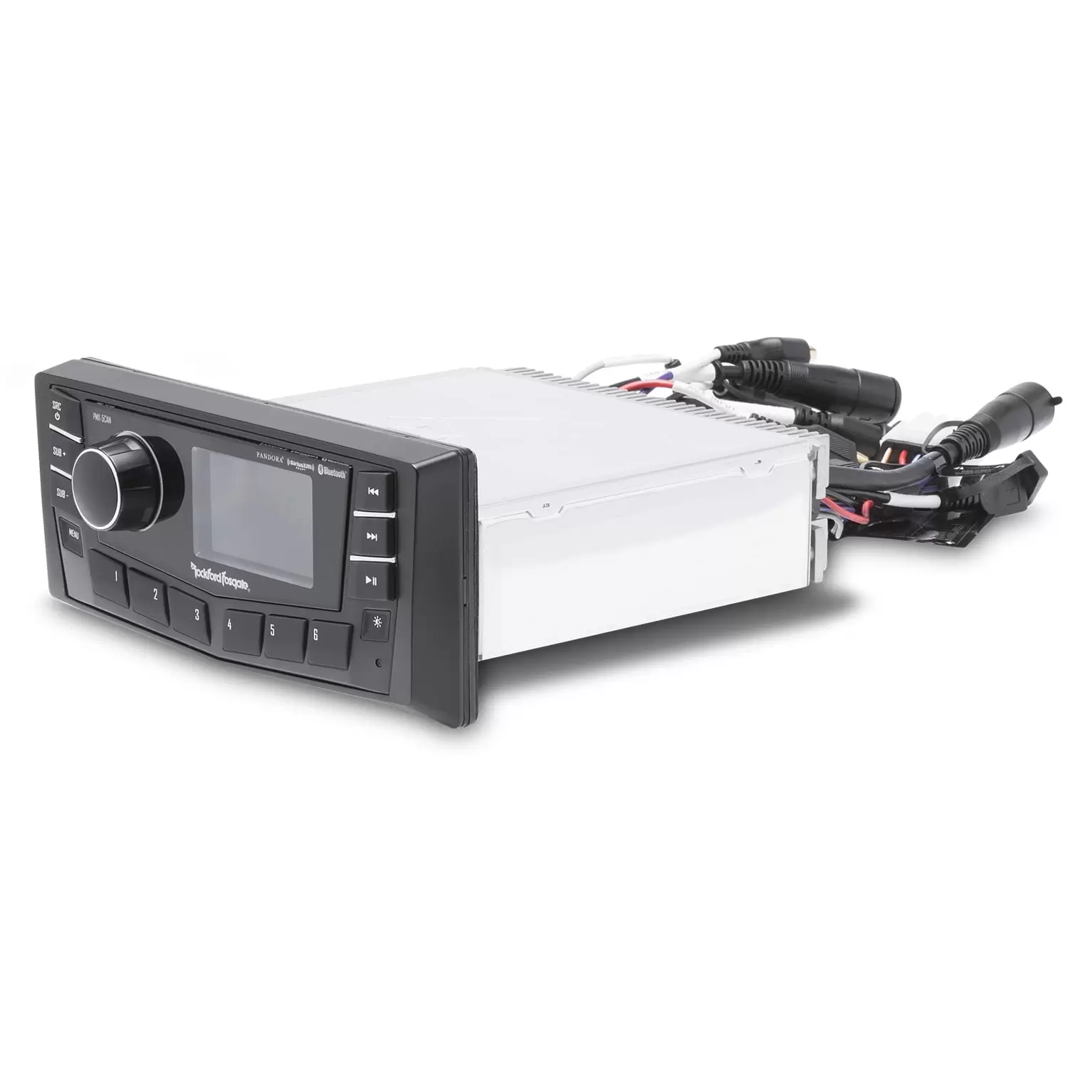 Rockford Fosgate PMX-5CAN Punch Marine AM/FM/WB Digital Media Receiver 2.7 Display w/ CAN bus.