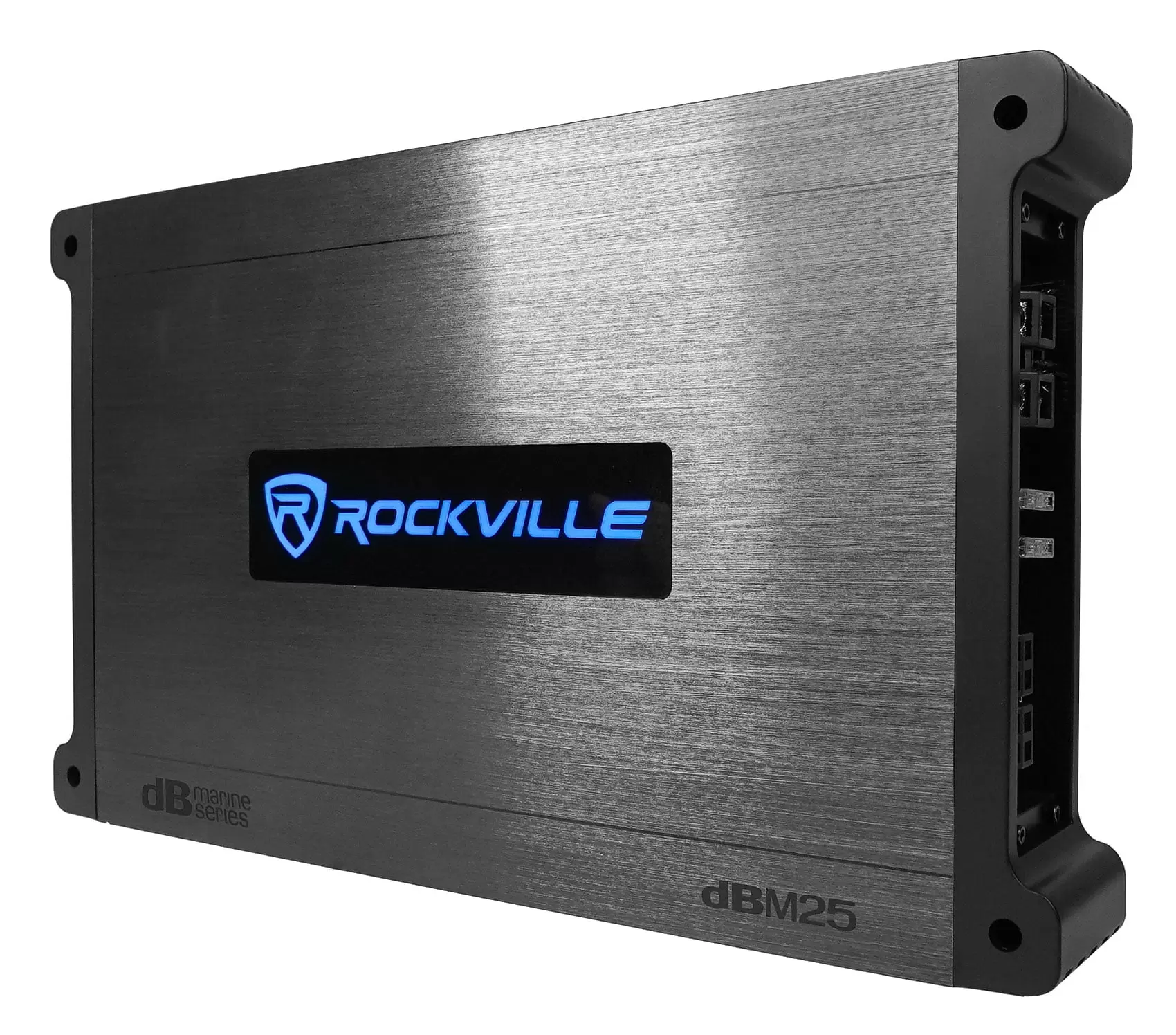 Rockville DBM25 1400 Watt 2 Channel Marine/Boat Amplifier Amp w/Silicone Covers