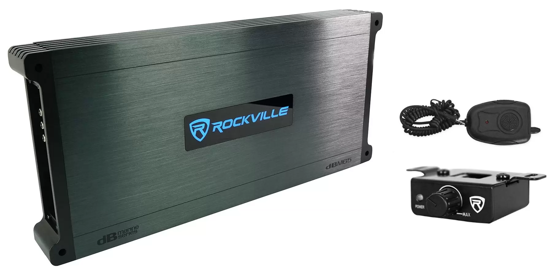 Rockville DBM65 6-Channel 2600w Peak/660w RMS Marine/Boat Amplifier