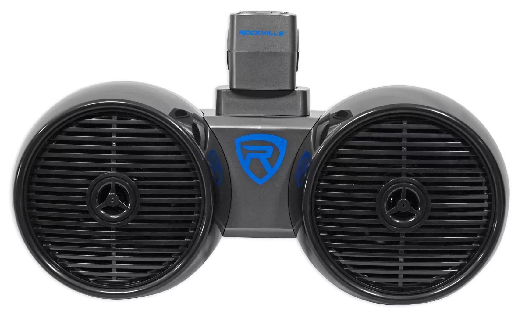 Rockville DWB65B Dual 6.5 Black 600 Watt Marine Wakeboard Tower Speaker System