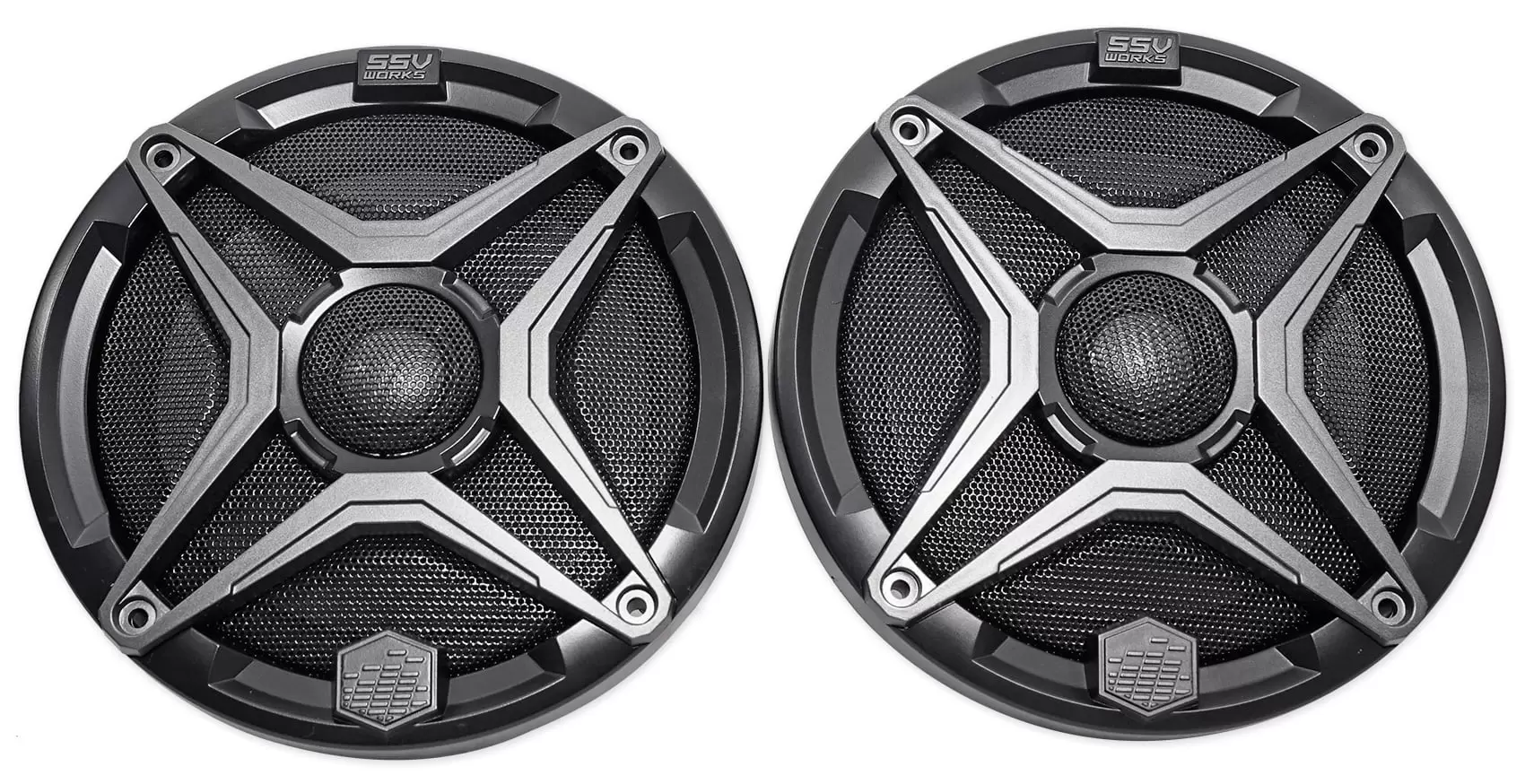 SSV WORKS WP-A6 6.5 240w Waterproof Speakers for Polaris RZR/ATV/UTV/Cart/Jeep