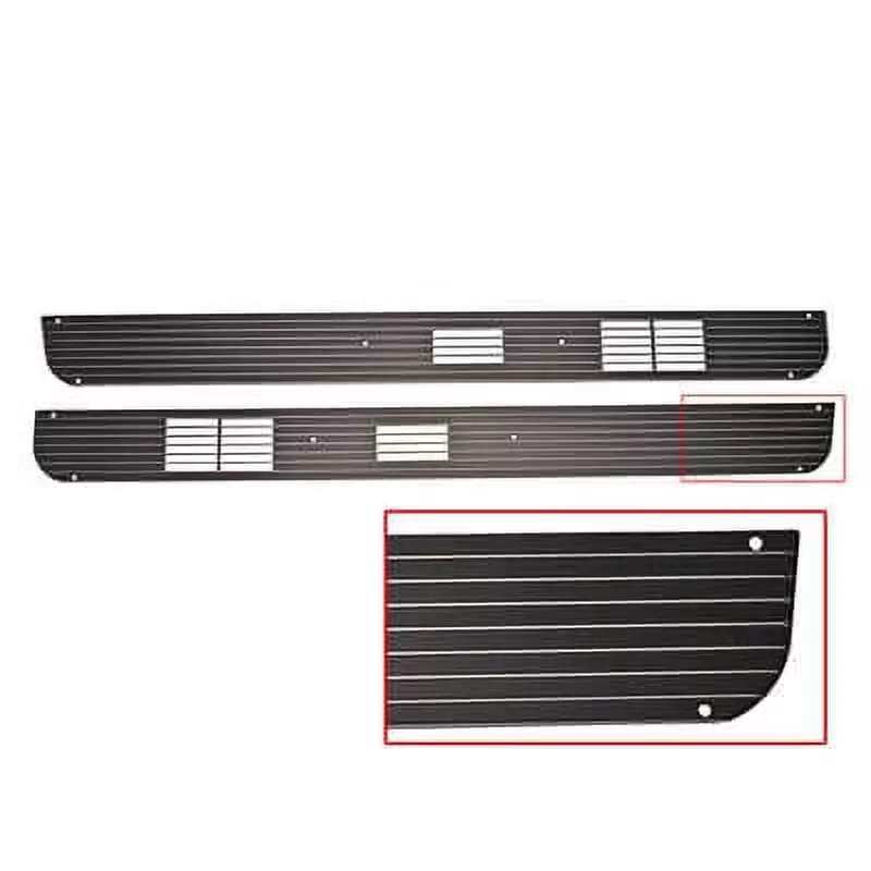 Scott Drake C7ZZ-6520956-7A 1967-1968 Deluxe Door Speaker Grilles