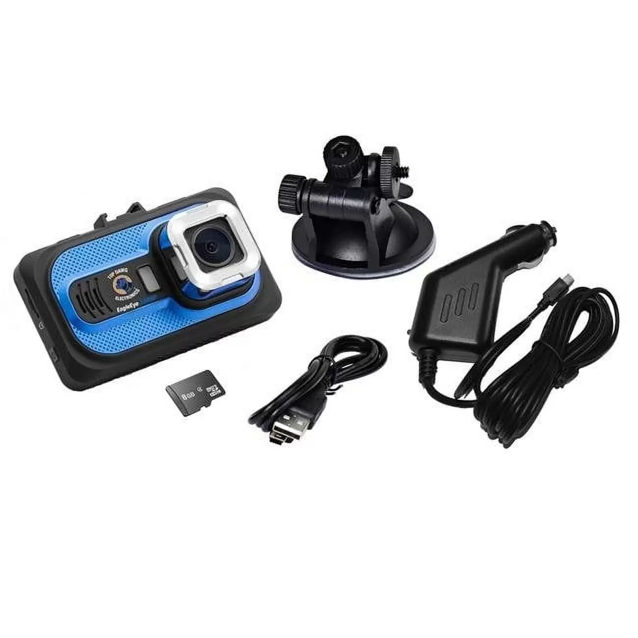 Top Dawg EagleEye 1080P DVR Dash Camera w/G-Sensor & 8 GB SD SKU: TDEE1080CAM