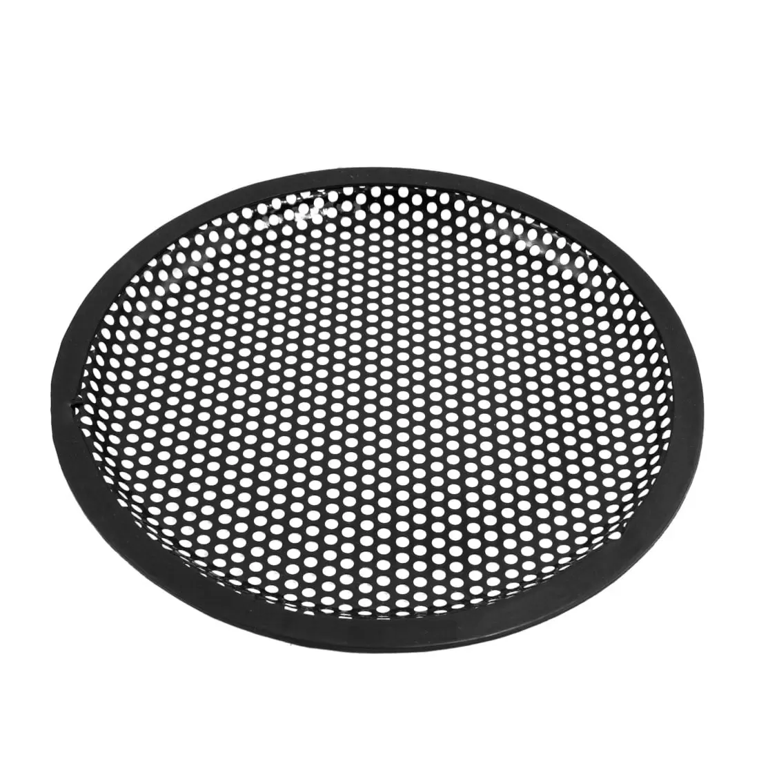 Unique Bargains Universal 8 Inch Subwoofer Speaker Black Metal Waffle Cover Guard Grill