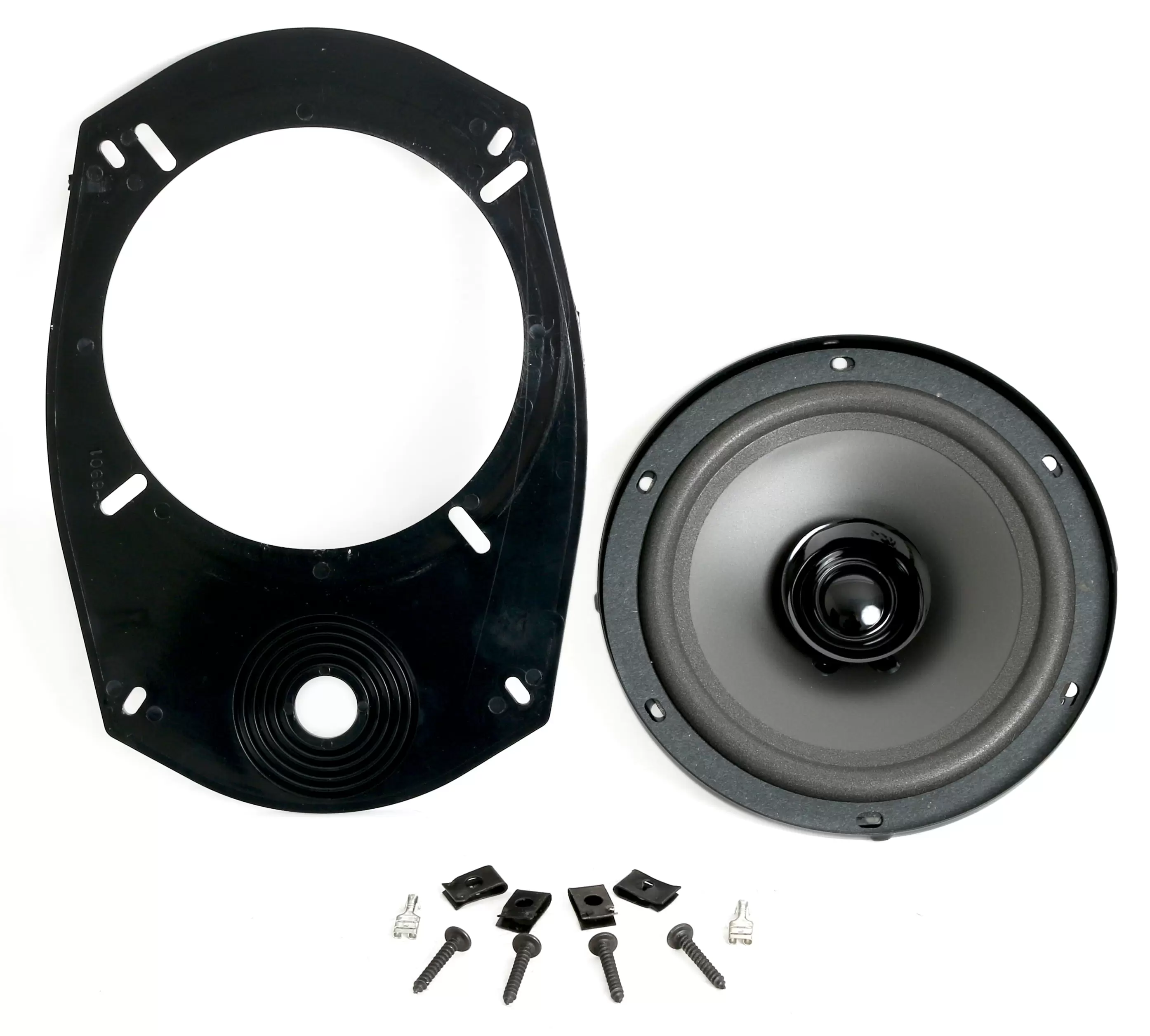 Universal Speaker w Adapter 6.5 in to 6x9 Location 1994-2010 Ford Dodge Vehicles