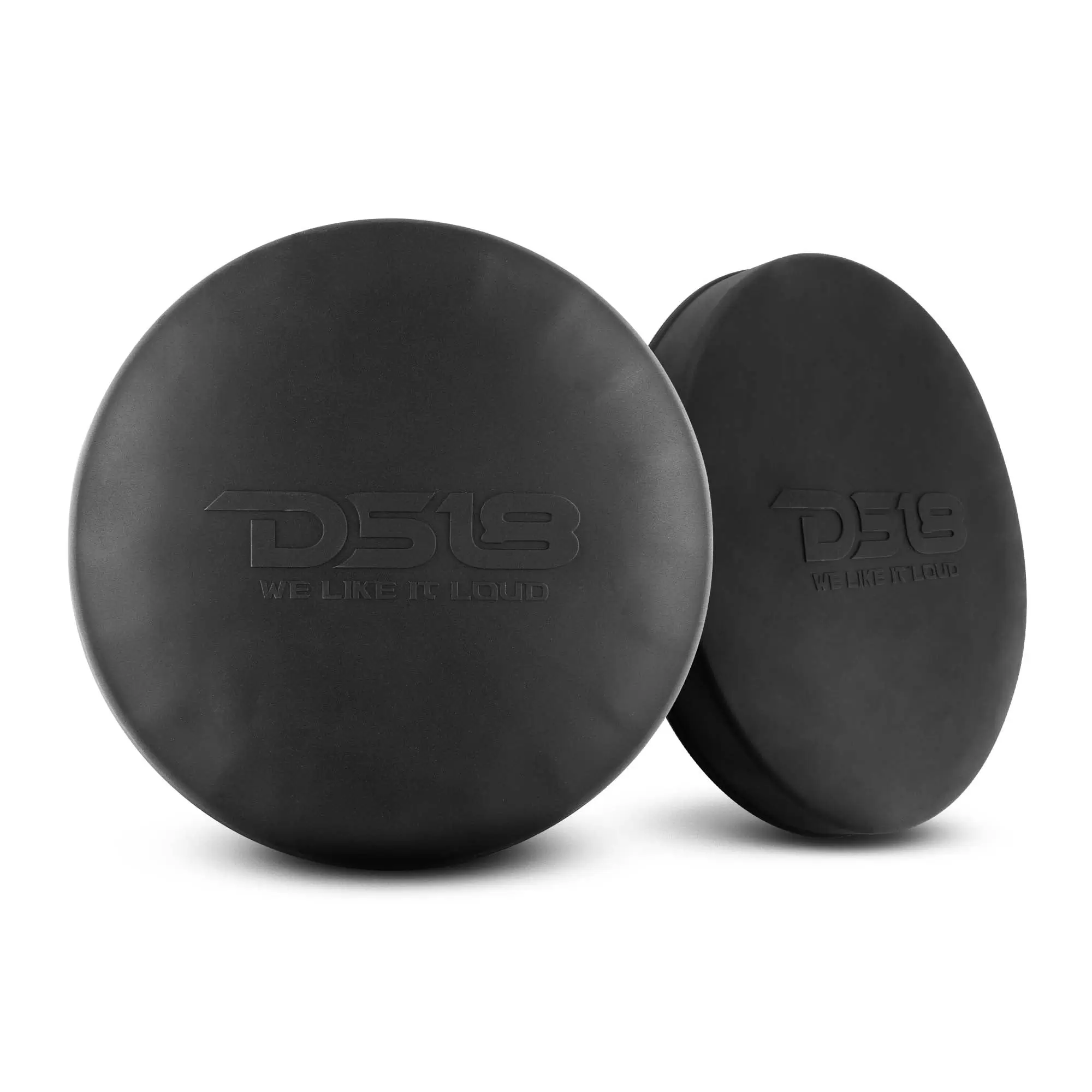 Pair of DS18 Hydro 12 Black Silicone Marine Speaker Cover CS-12/BK