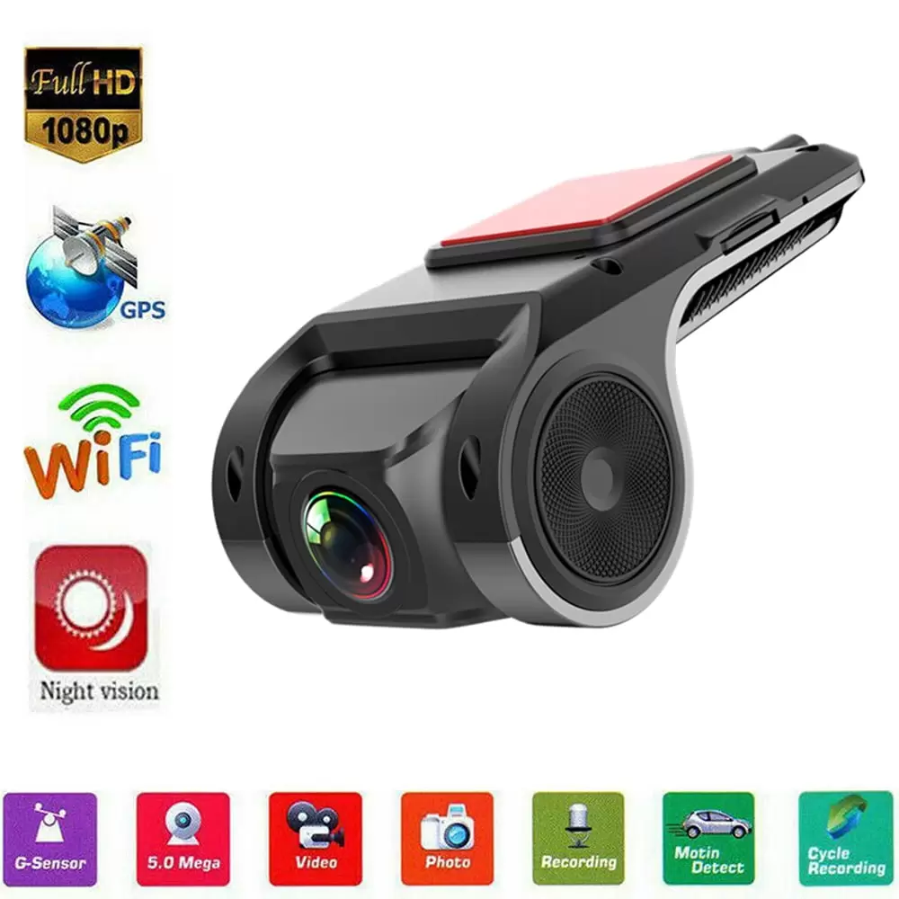 USB DVR Dash Cam Multimedia Player G-sensor Cycle Recording Motion Detection